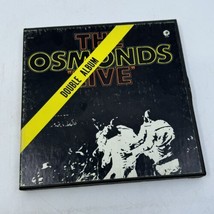The Osmonds Live Double Album Reel To Reel 4 Track Stereo Tape 3 3/4 IPS MGJ4826 - £27.24 GBP