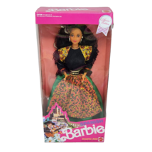 Vintage 1991 Mattel Spanish Barbie Dolls Of The World # 4963 In Original Box New - £44.80 GBP