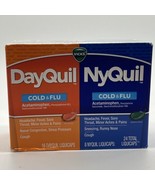 DayQuil &amp; NyQuil COLD &amp; FLU LiquiCaps, 24 Total Capsules 9/26 COMBINESHIP - $9.49 CAD