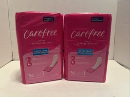 2x Carefree Acti-Fresh Body Shape Panty Liners Wrapped Unscented EXTRA L... - $9.89