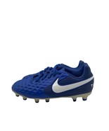 Nike Tiempo Signal Blue White Low Soccer Cleats Youth Kids 1.5 - $24.74