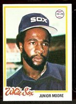 Chicago White Sox Junior Moore 1978 Topps # 421 Nm - £0.39 GBP