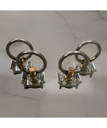 10PACK L-Track Single Stud Anchor Fitting with Round Ring Tie Down - $37.01 CAD