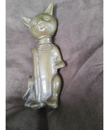 Sarna Brass India 26 Sitting Cat With Bowtie - $41.69 CAD