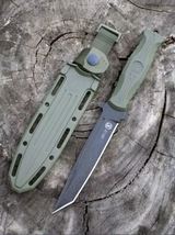 OOO PP Kizlyar knife. &quot;NR-19&quot; НР-19. Black StoneWash. AUS-8. - $95.00