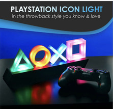 Paladone Playstation Icons Light with 3 Modes - Music Reactive Game Room Light - £19.77 GBP