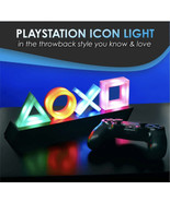 Paladone Playstation Icons Light with 3 Modes - Music Reactive Game Room... - £19.77 GBP