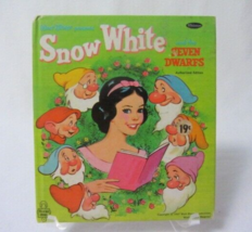 VINTAGE 1967 WHITMAN WALT DISNEY&#39;S SNOW WHITE &amp; SEVEN DWARFS BOOK - £2.45 GBP