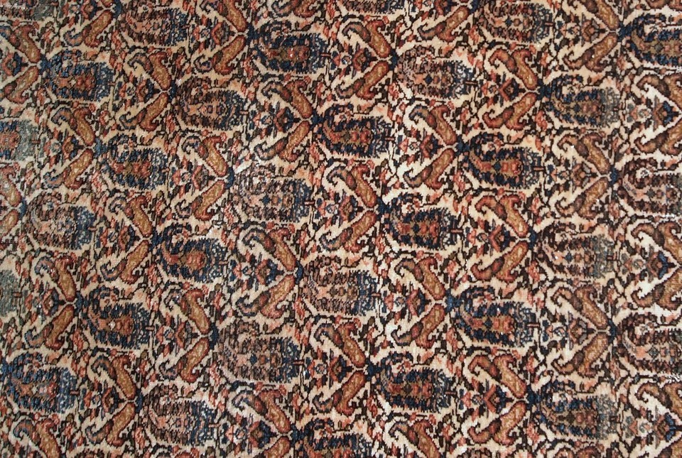 Handmade antique Oriental rug 4.2' x 6.3' (128cm x 192cm) 1900s - 1B794 Item image 6