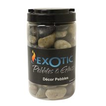 Exotic Pebbles (Decorative Pebbles, Gravel Size, Polished, Mix, 5 lb Jar - $25.51
