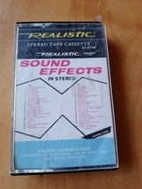 Vintage cassette Realistic Sound Effects in Stereo Made in the USA 51-2779 - £110.97 GBP