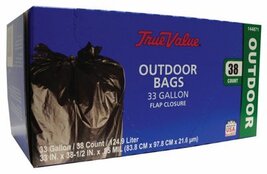 TV 38CT 33GAL Trash Bag - $28.16