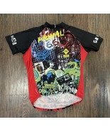 Vintage Primal Wear Cycling Jersey Bicycle Sz Med Route 66 Short Sleeve ... - $40.32 CAD