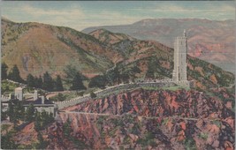 ZAYIX Postcard Will Rogers Shrine of Sun Cheyenne Mountain Pikes Peak 090222PC07 - £6.31 GBP