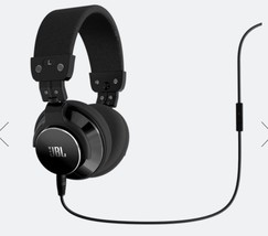 JBL BassLine Over-Ear DJ Style Headphones with In-line Mic &amp; Controls BLACK - £118.86 GBP