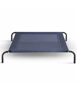 Large Dog Cat Bed Elevated Pet Cot Indoor Outdoor Camping Steel Frame Mat - £42.01 GBP