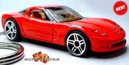 Rare Nice Key Chain Red Chevy Corvette C6 Chevrolet Custom Limited Edition New - $38.98