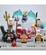 One Piece Custom Minifigure Set – Kaido, Roger, Whitebeard, Doflamingo(8... - $33.00