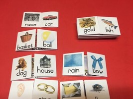 Compound Words - Cards for Learning Center - 33 Flip Cards - Activity Cards - £8.65 GBP