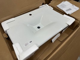Kohler Iron/Impressions 31.6” x 22.25” White Cast Iron Sink 3049-1-0, Sm... - $9,226.59 MXN