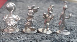 Set Of (4) 2004 Disney Scene It Player Pieces Donald Cheshire Goofy Mini... - $11.99