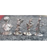 Set Of (4) 2004 Disney Scene It Player Pieces Donald Cheshire Goofy Mini... - $227.80 MXN