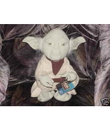 Star Wars YODA Plush Stuffed Doll With Tags From Applause 1998 Nice - $1,104.41 MXN