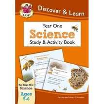 KS1 Discover &amp; Learn: Science - Study &amp; Activity Book, Year 1 CGP Books - £6.76 GBP