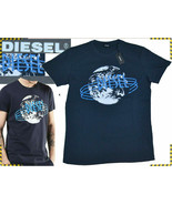 DIESEL Men&#39;s T-shirt M Europe *HERE WITH DISCOUNT* DI05 T1G - £33.76 GBP