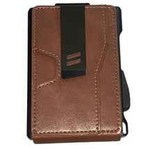 Typecase RFID Tactical Wallet Brown Leather w/ ID Window & Money Clip New Box image 6