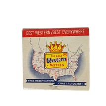 Vintage Matchbook Best Western Outlaw Inn Rock Springs WY Unstruck Adver... - $10.40