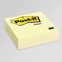 Post-it Notes - Canary Yellow - Lined Note Pad - 1 Pad Of 300 Sheets - 1... - $32.00