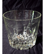 REGENCY Crystal Ice Bucket By PRINCESS HOUSE Etched Floral Pattern 6.125&quot; - €8,56 EUR