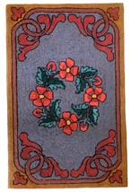 Handmade antique Art Deco Chinese rug 3.2&#39; x 5.2&#39; (97cm x 158cm) 1940s - £663.10 GBP