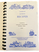 Cookbook Ninilchik Alaska AK Ninilchik Homemakers Book Recipes 1978 Vintage - $17.63