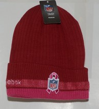 Reebok St. Louis Cardinals Red Pink Breast Cancer Awareness Cuffed Knit Hat image 2