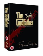 The Godfather Trilogy DVD (2008) Al Pacino, Coppola (DIR) Cert 15 5 Discs Pre-Ow - £14.95 GBP