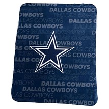 Dallas Cowboys Blanket 50x60 Fleece Classic - $61.99