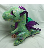 TY Beanie Boos LARGE JUMBO CINDER THE DRAGON 16&quot; Plush STUFFED ANIMAL To... - $744.92 MXN