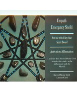 Empath Emergency Shield Grid Card 4x6&quot; Heavy Cardstock For Use with Crys... - $1.67