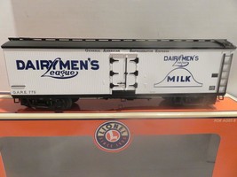 Lionel Trains - 17341 Dairymen Milk CAR- D/C Trucks - 0/027- New - B23 - £49.37 GBP