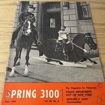SPRING 3100 NYPD MAGAZINE JUNE 1967 - $134.16 MXN