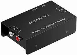 Phono Turntable Preamp, Phonograph Preamplifier With Rca Input, Rca/Trs Output, - £23.89 GBP