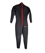 Womens Front Zip Scuba Diving Wetsuit Size Small Made In USA Black Red H... - $88.29 CAD