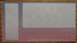 Asleep At The Wheel 1997 Vintage Ticket Stub Toronto Cafe Rosie Florrel - $7.50