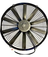 SPAL 30100401 16&quot; Pusher Fan 12 Volt Low Profile Straight Blade 1103 cfm - $3,356.13 MXN