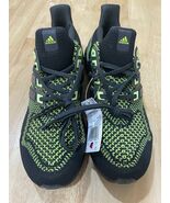 Size 11 Adidas Men&#39;s Ultraboost 1.0 Lace Up Running Shoes Green/Black - $2,368.24 MXN