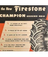 1947 Firestone Champion Tractor Tires Advertisement Farming Agriculture ... - $29.99