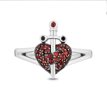 Enchanted Disney Fine Jewelry Black Rhodium over Sterling Silver With Black Diam - £52.18 GBP