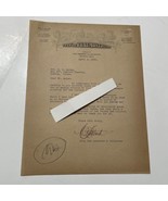 Antique Letter City Of Beaumont Texas 1935 to State Texas State Represen... - $149.50 CAD
